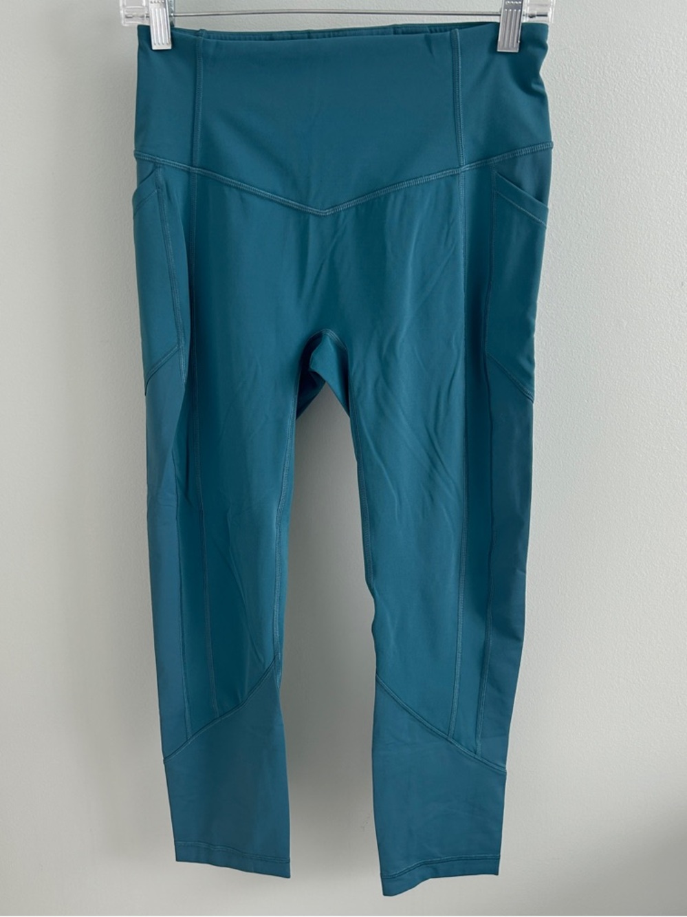 lululemon athletica Teal High-Rise Capri Leggings